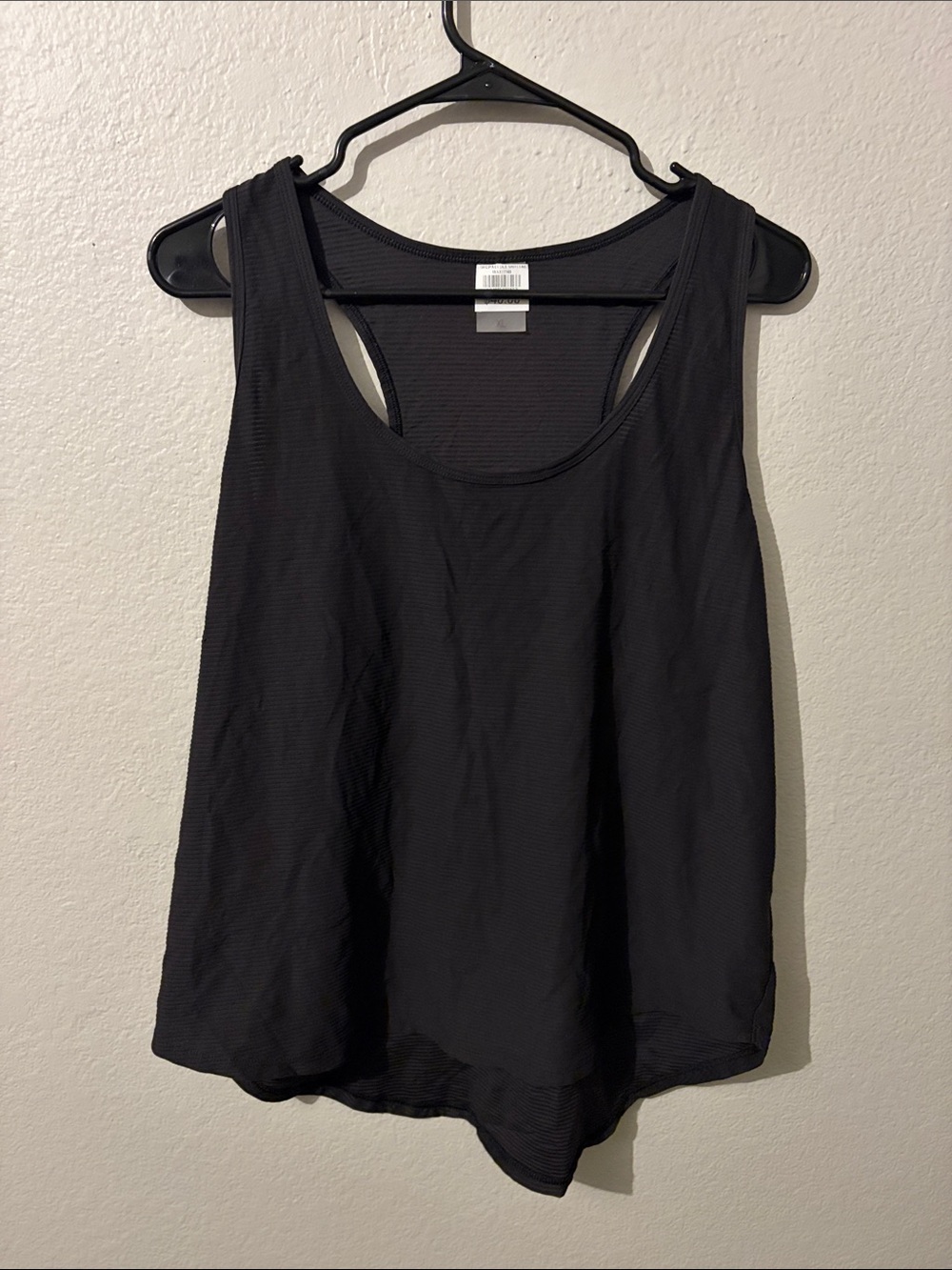 NWOT Calia by Carrie Underwood Black Racerback Active Workout Tank Top Size XL